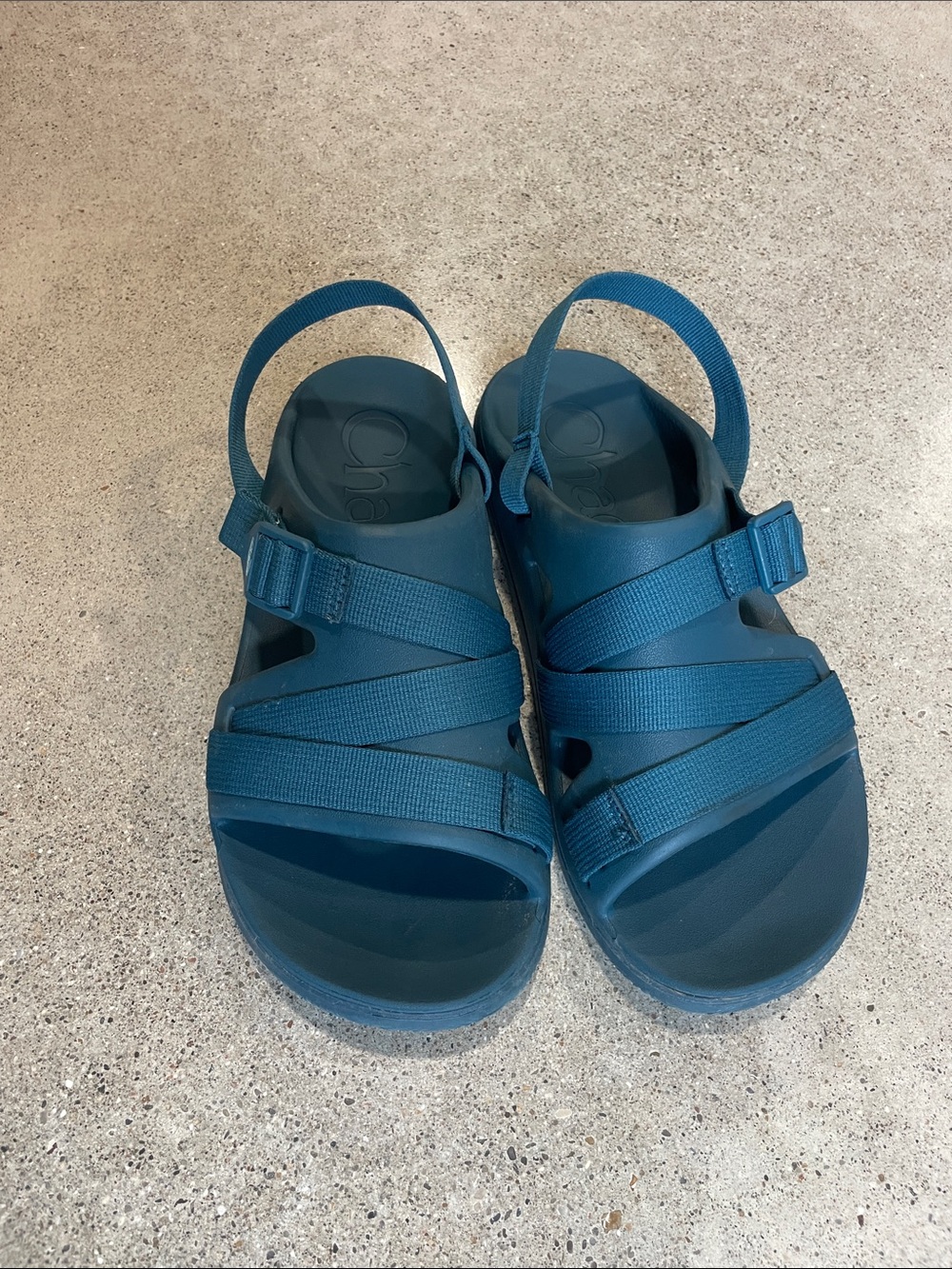 Chaco Teal Blue Athletic Sandal